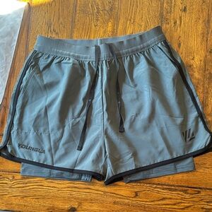 YOUNGLA Athletic Shorts
